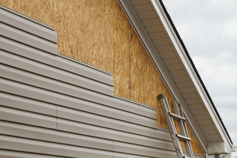 Siding Installation on Residential Home